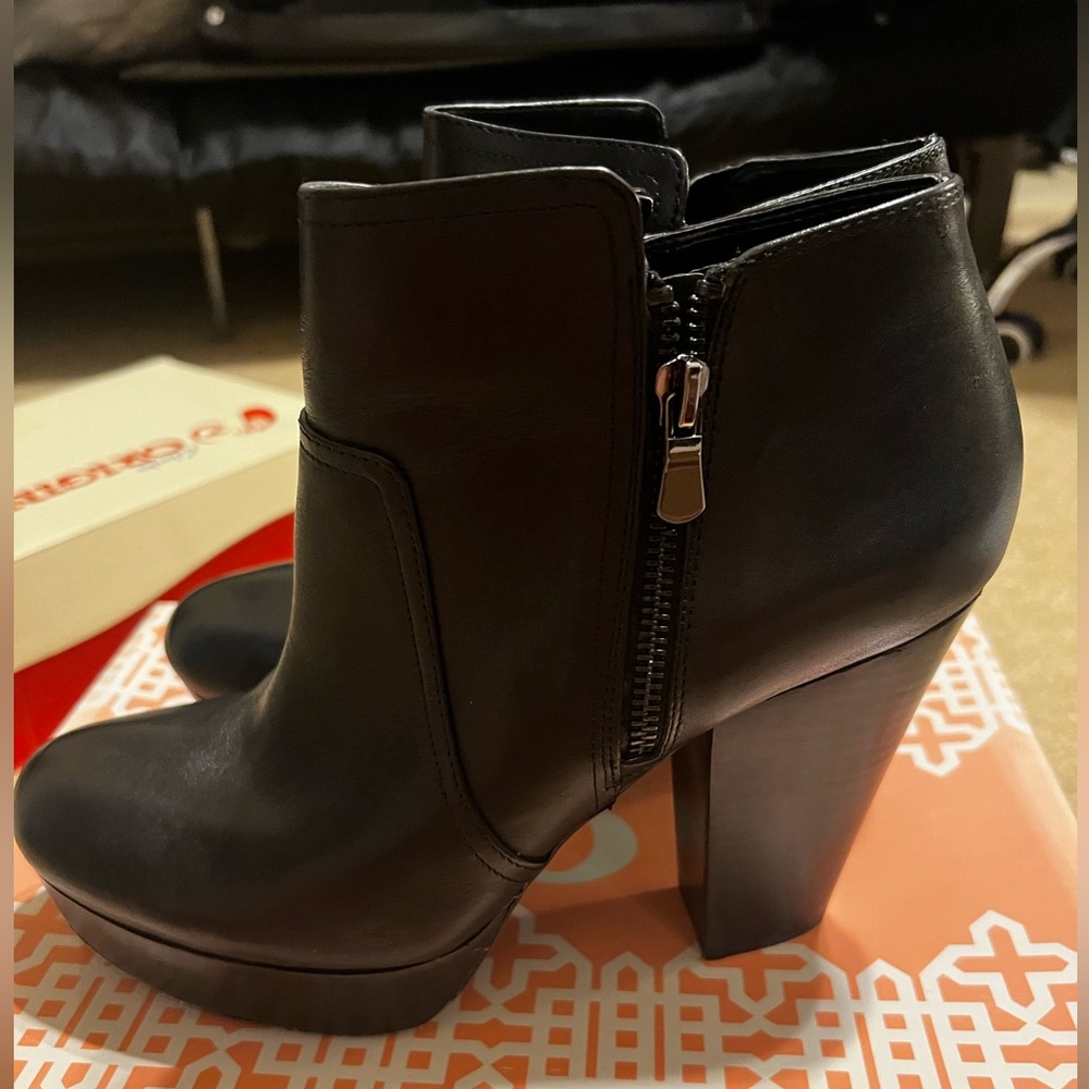 Black Leather Boots